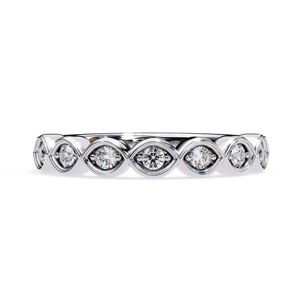 Antique Style Wedding Band - Image 3