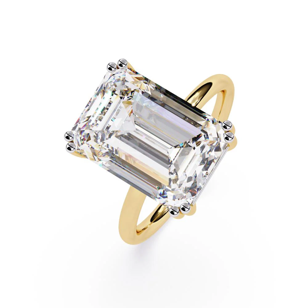 Basket Setting Engagement Ring - Image 5