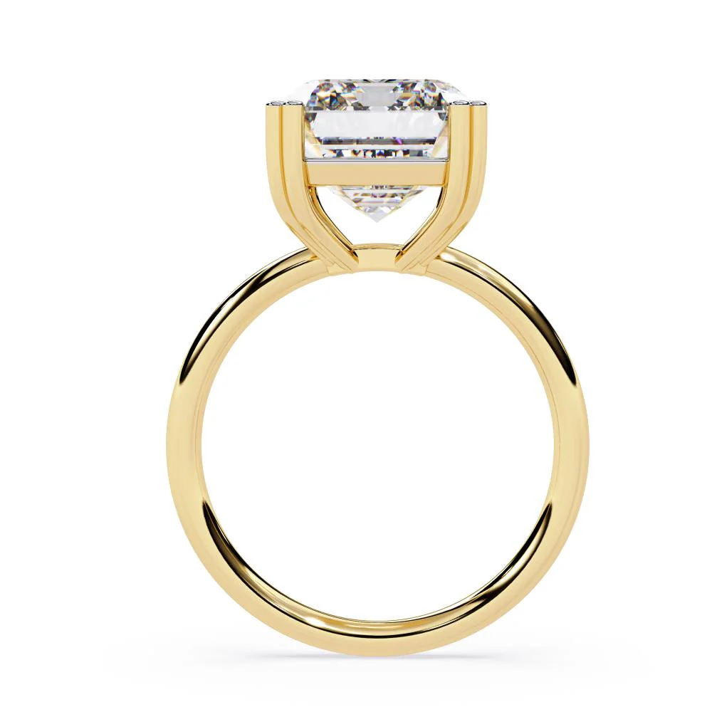 Basket Setting Engagement Ring - Image 6