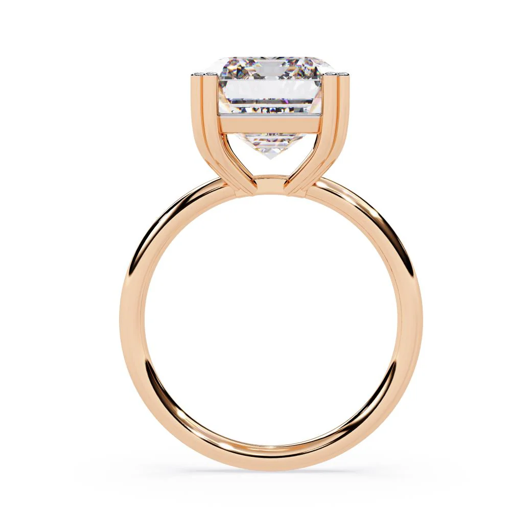 Basket Setting Engagement Ring - Image 8