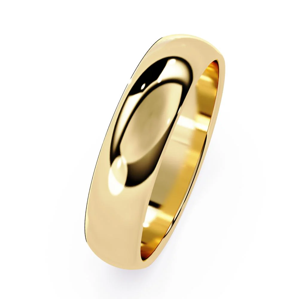 Polished Comfort Fit Wedding Band - Image 6