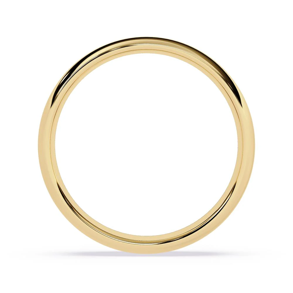 Polished Comfort Fit Wedding Band - Image 7
