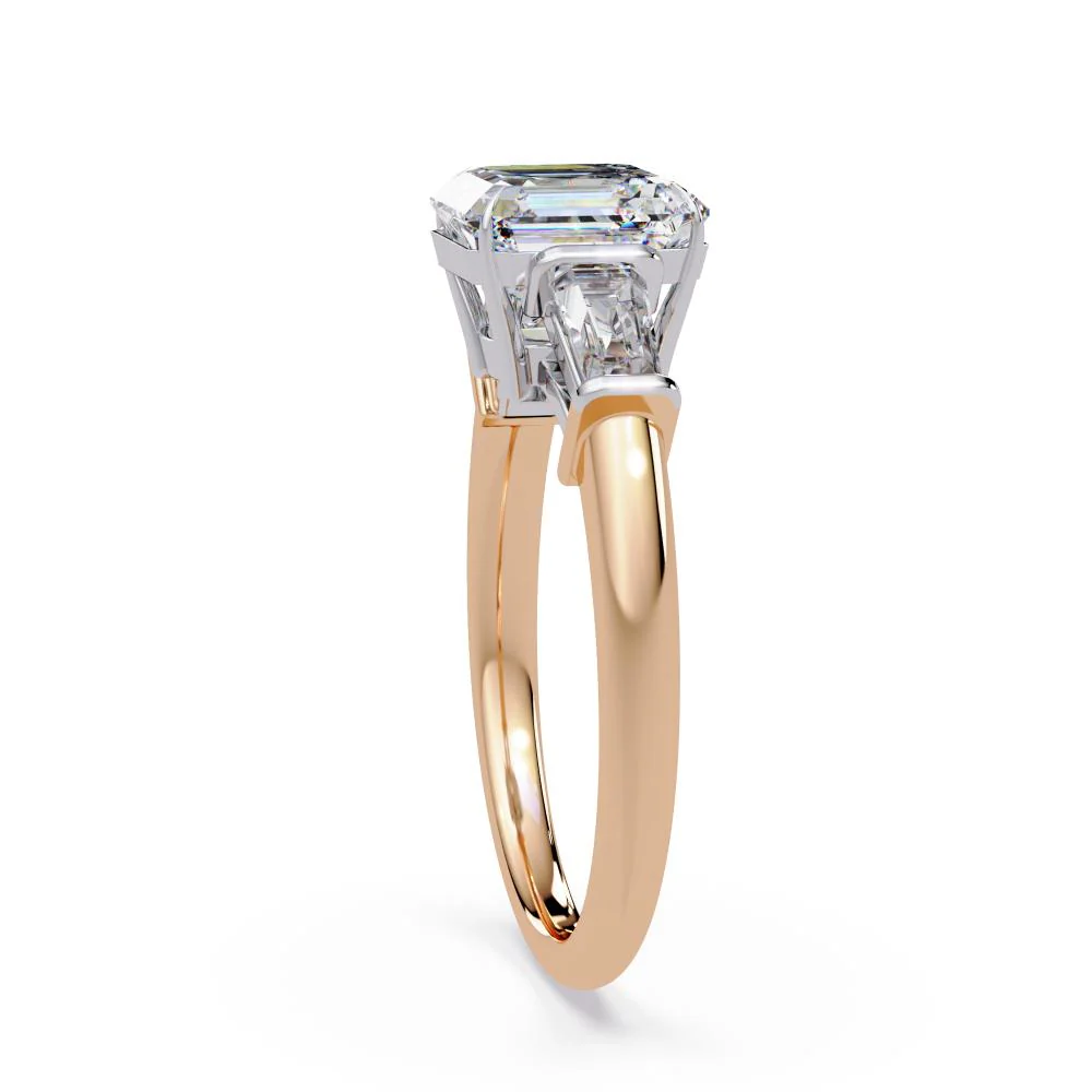 Carre Cut Diamond Ring - Image 8