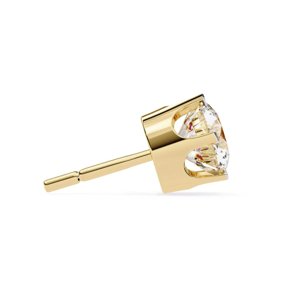 European Cut Diamond Earrings - Image 8
