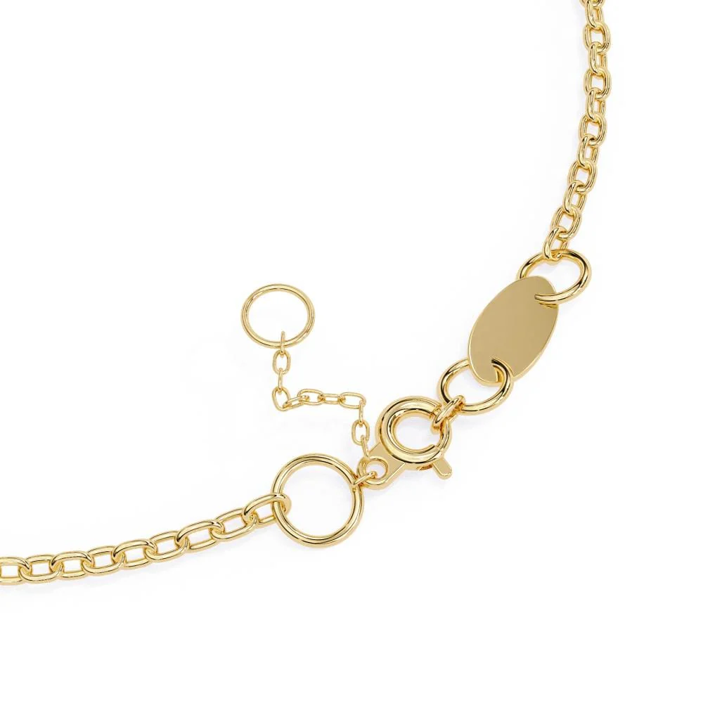 Four Piece Trendy Loose Moissanite Bracelet - Image 5