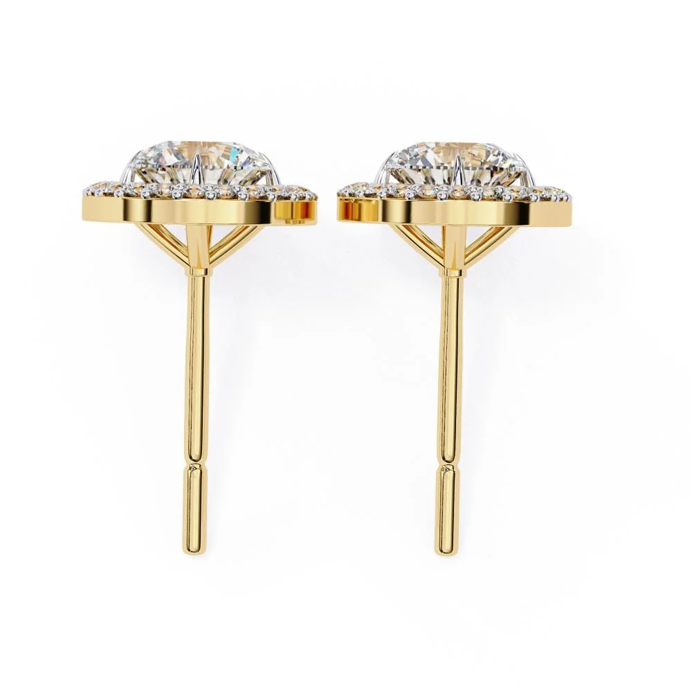 Gra Moissanite Earrings - Image 7