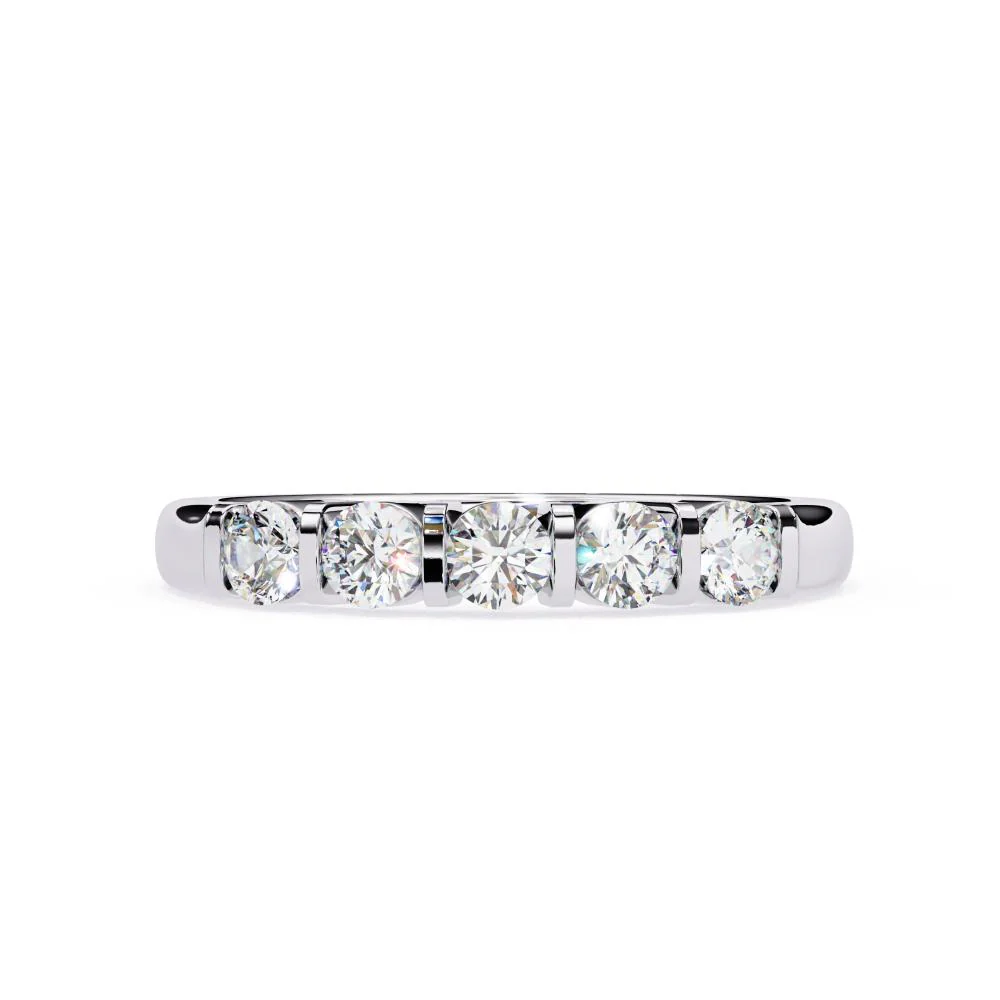 Gypsy Set Wedding Band - Image 3