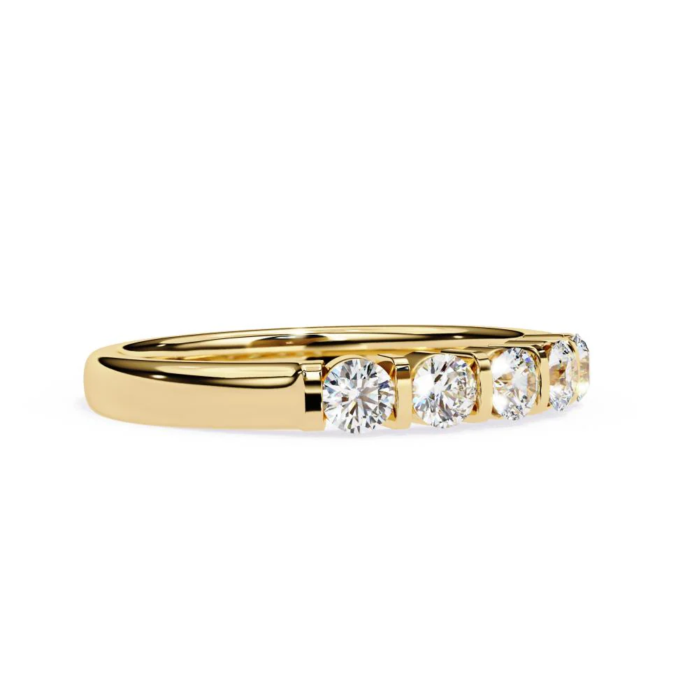 Gypsy Set Wedding Band - Image 6