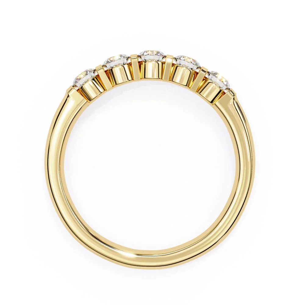 Gypsy Set Wedding Band - Image 7