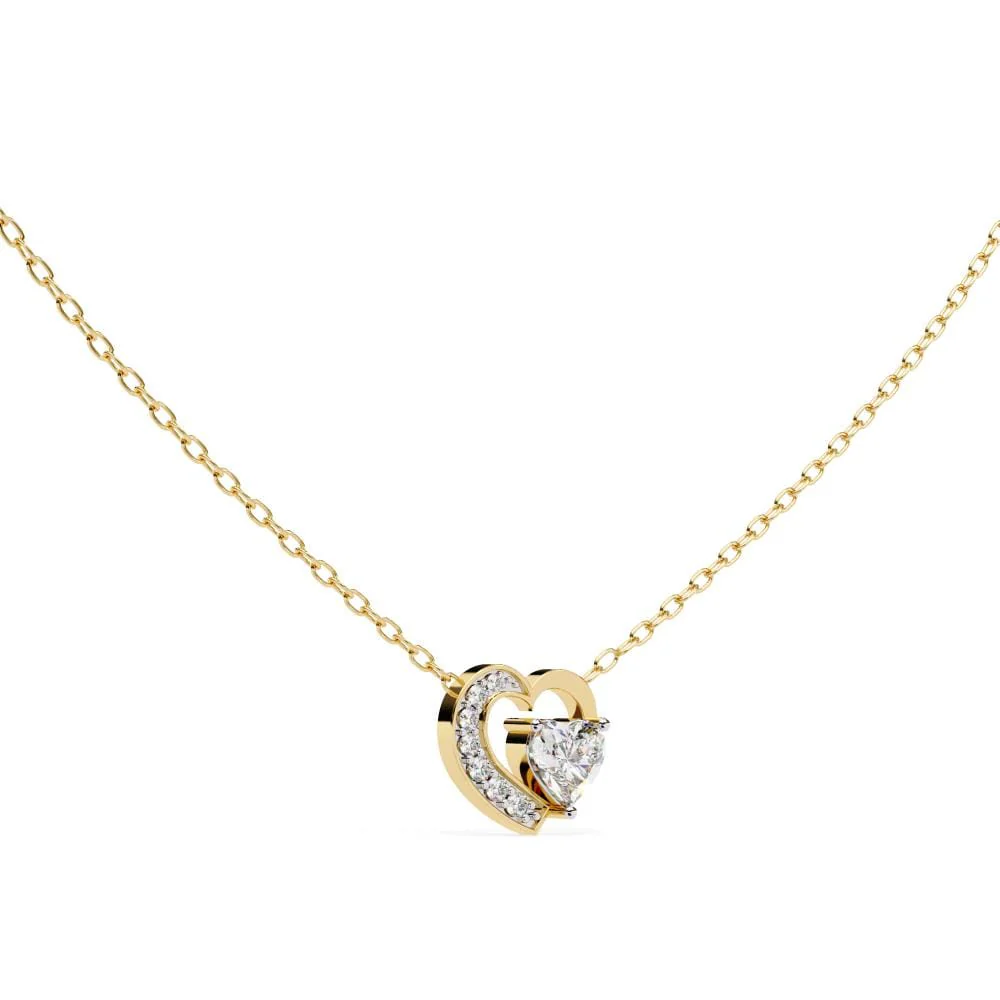Heart Classic Pendant with Chain - Image 6