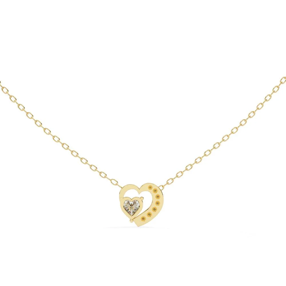 Heart Classic Pendant with Chain - Image 8