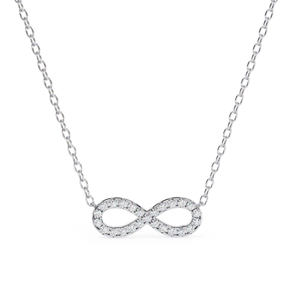 Infinity Diamond necklace - Image 3