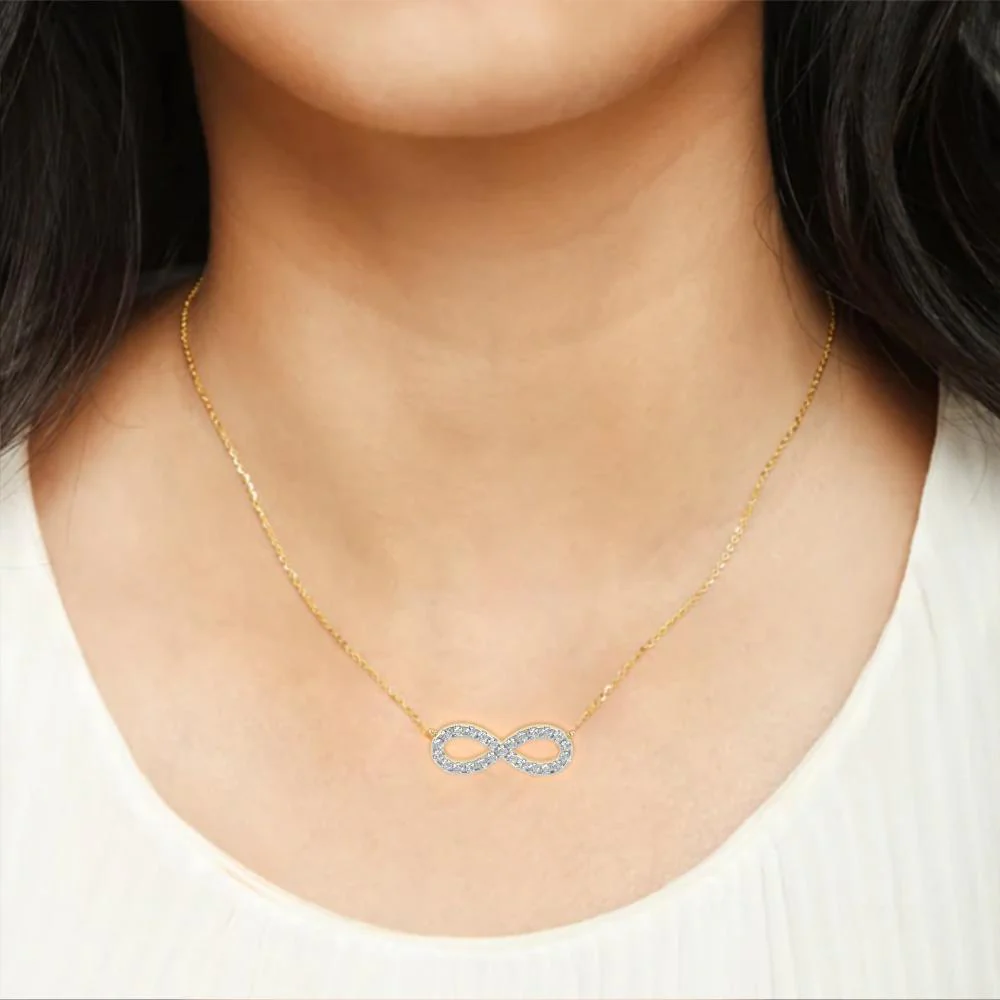 Infinity Diamond necklace - Image 4