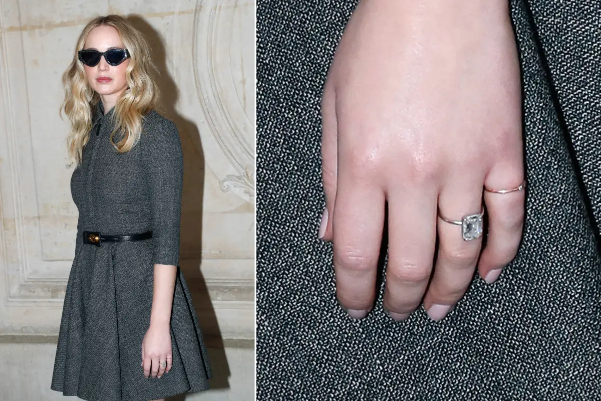 Jennifer Lawrence Engagement Ring - Image 4