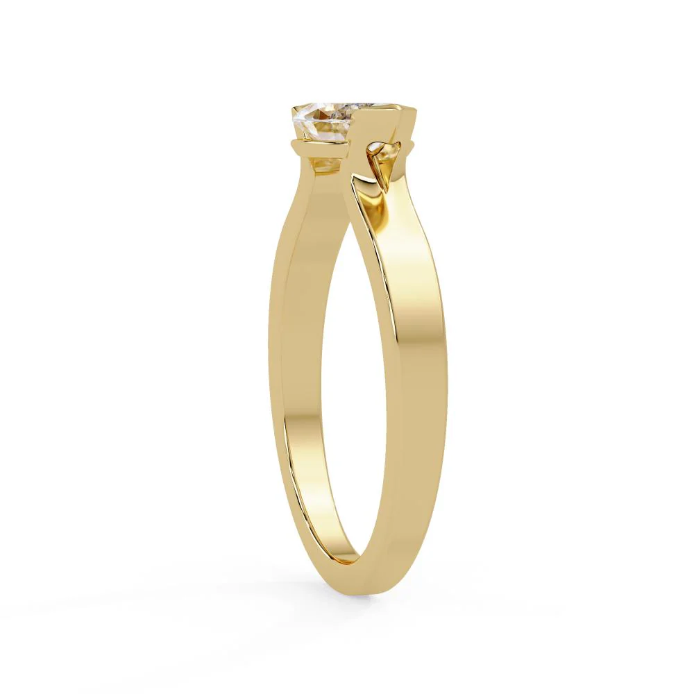 Marquise East West Engagement Ring - Image 7