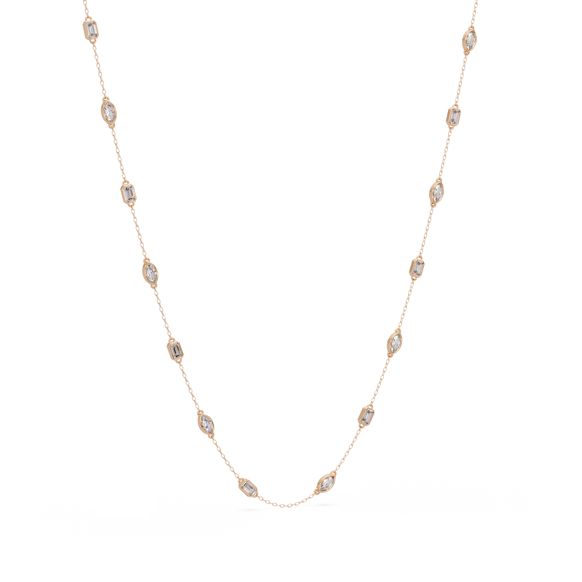 Marquise Emerald Necklace - Image 2