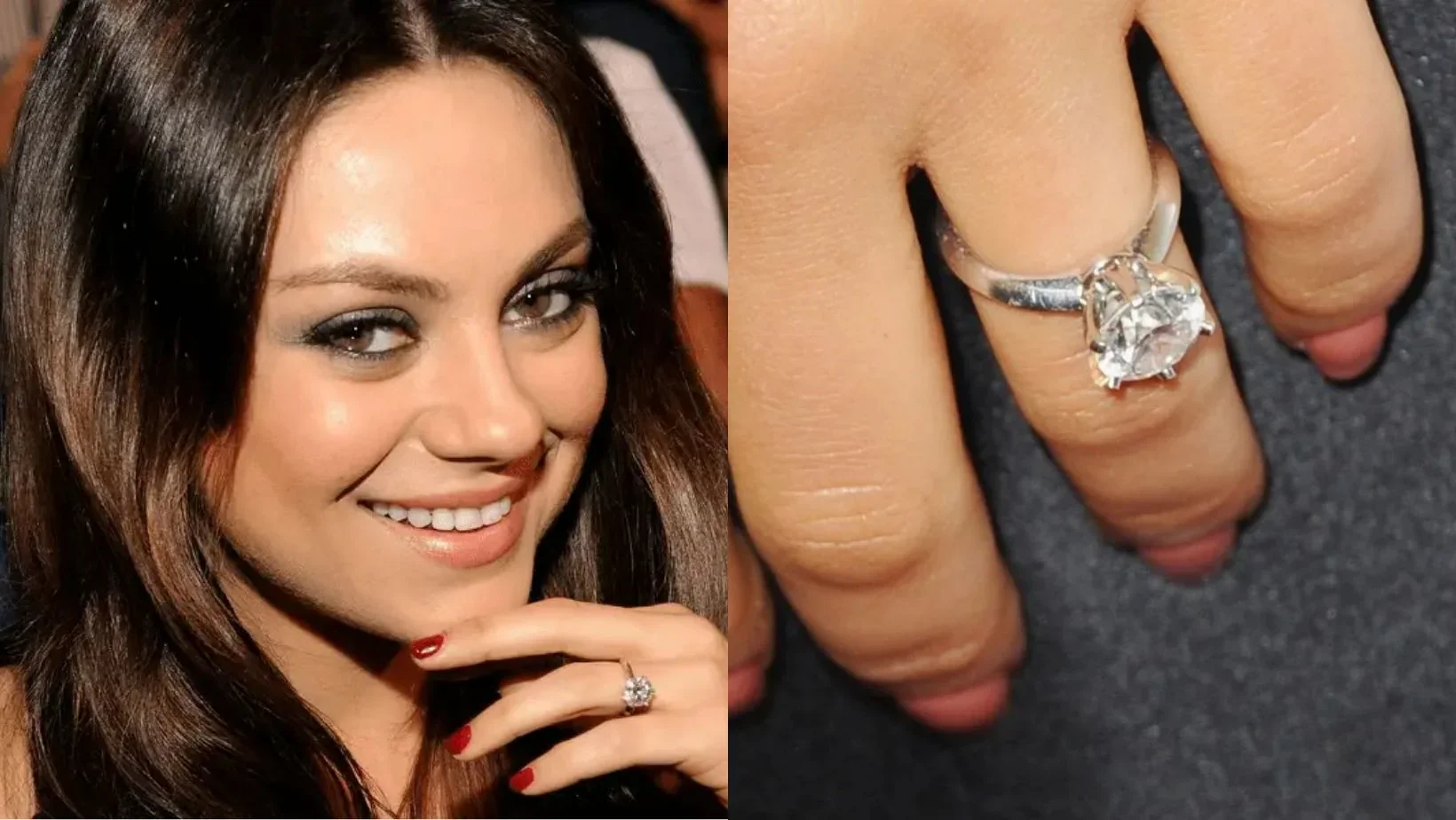Mila Kunis Engagement Ring - Image 4