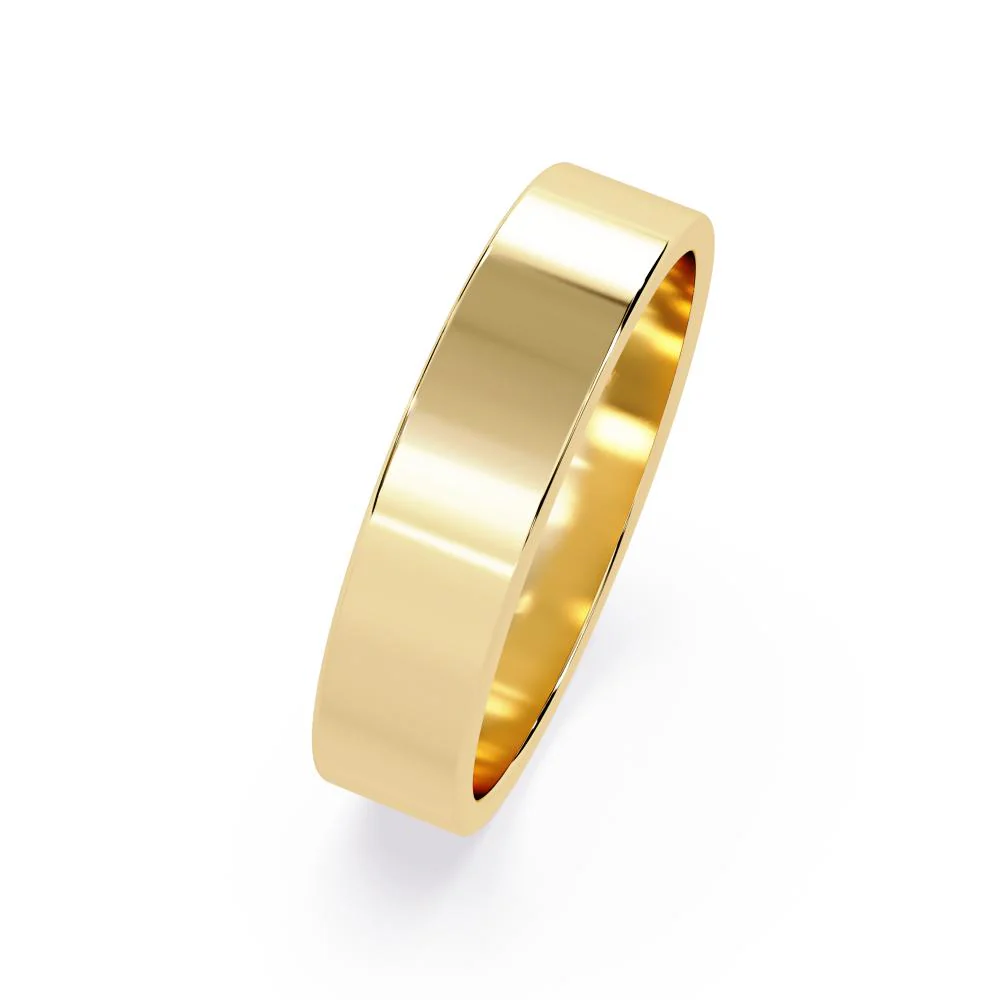 Minimalist wedding band - Image 6