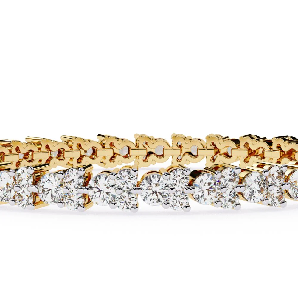 Miracle Set Moissanite Diamond Bracelet - Image 6