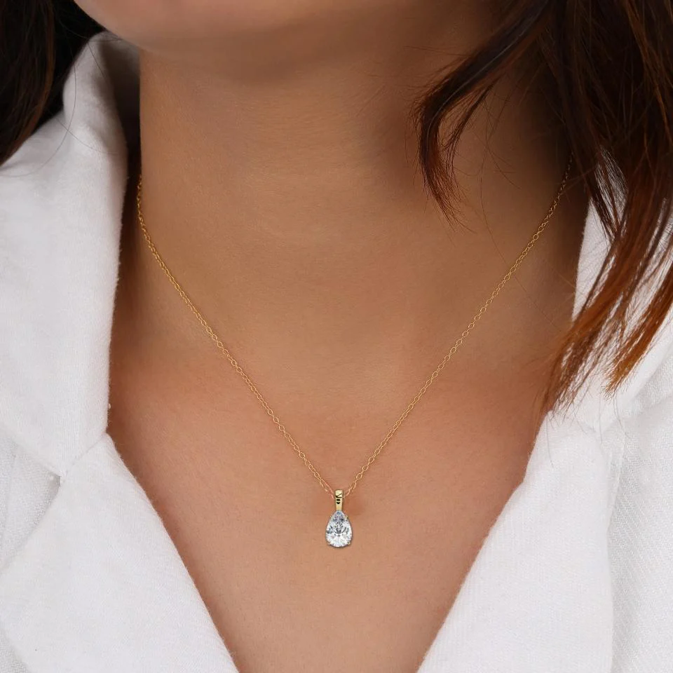 Pear Drop Necklace - Image 4