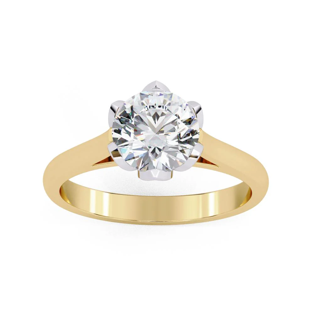 Peekaboo Diamond Ring - Image 5