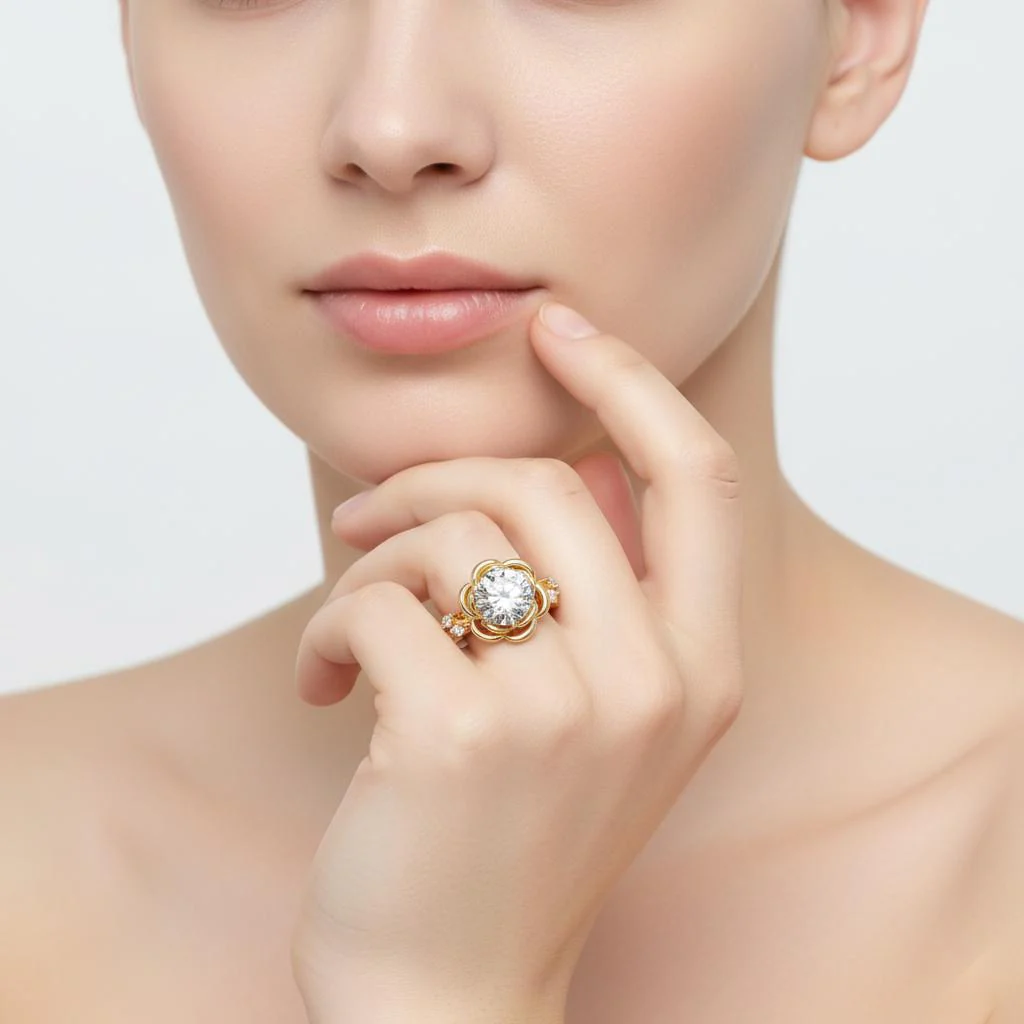 Peony Engagement Ring - Image 4