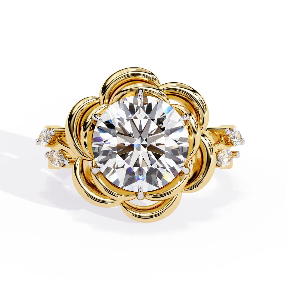 Peony Engagement Ring - Image 8