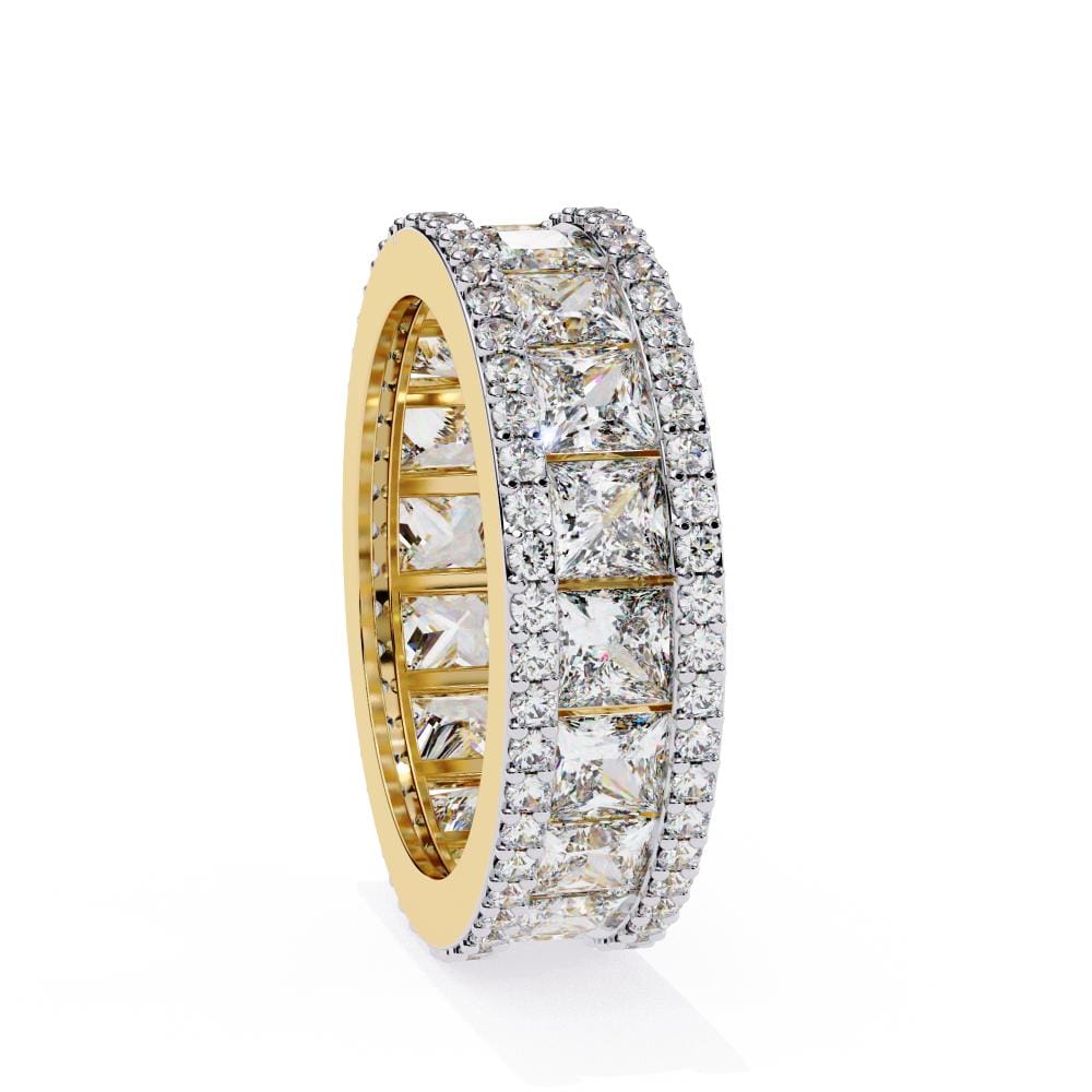 Princess Full Eternity Wedding Band - Image 6