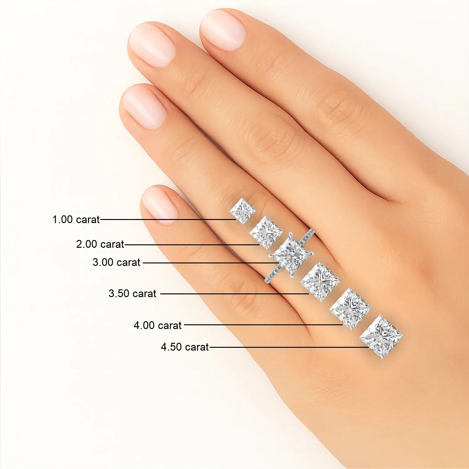 Signature Princess Halo Ring - Image 10
