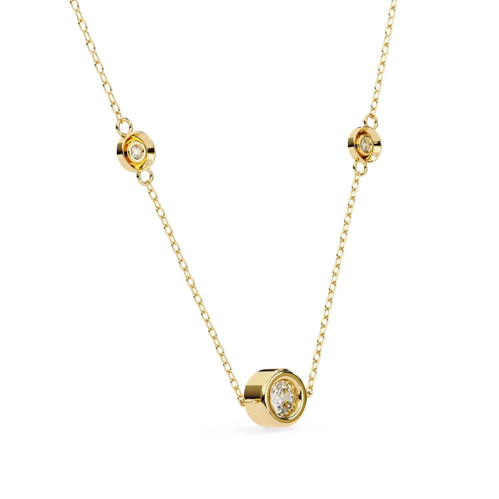 Round 3 Pendant Necklace - Image 4