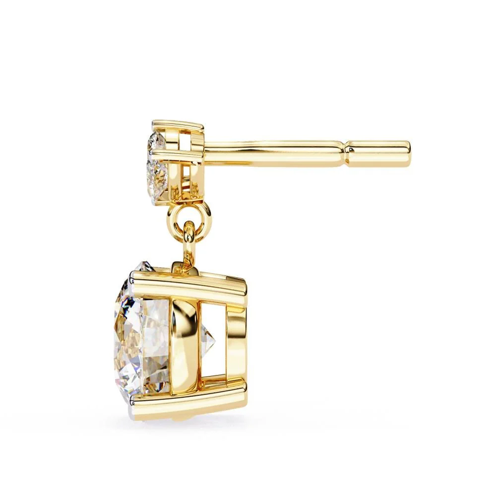 Round and Marquise Dangle & Drop Earrings - Image 8