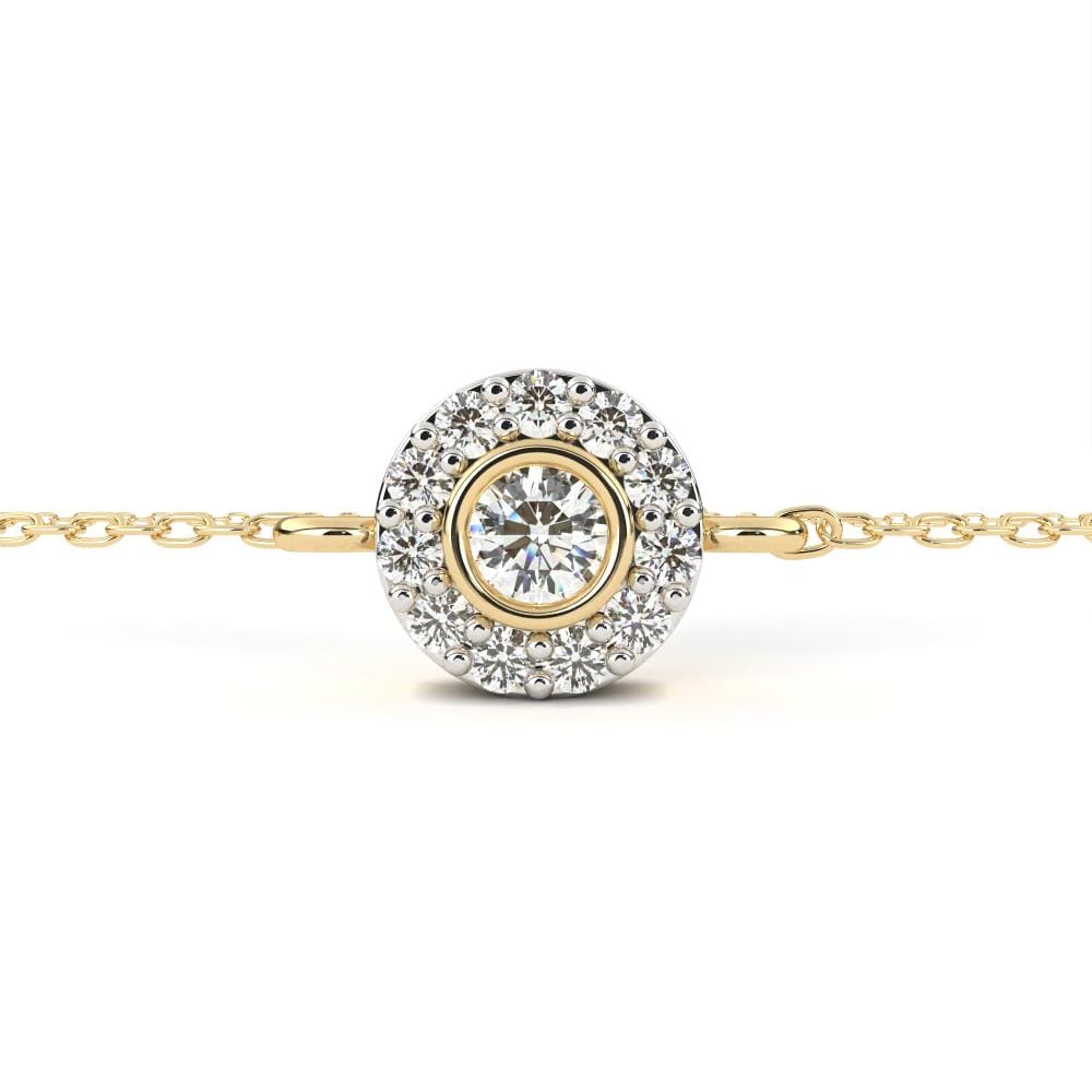 Round Moissanite Diamond Loose Bracelet - Image 6