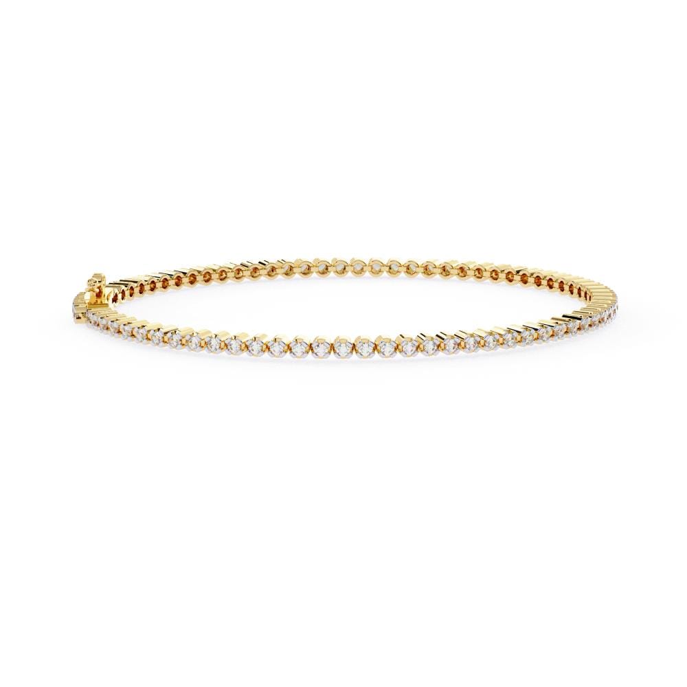 Round Enchanted Brilliance Moissanite Bracelet
