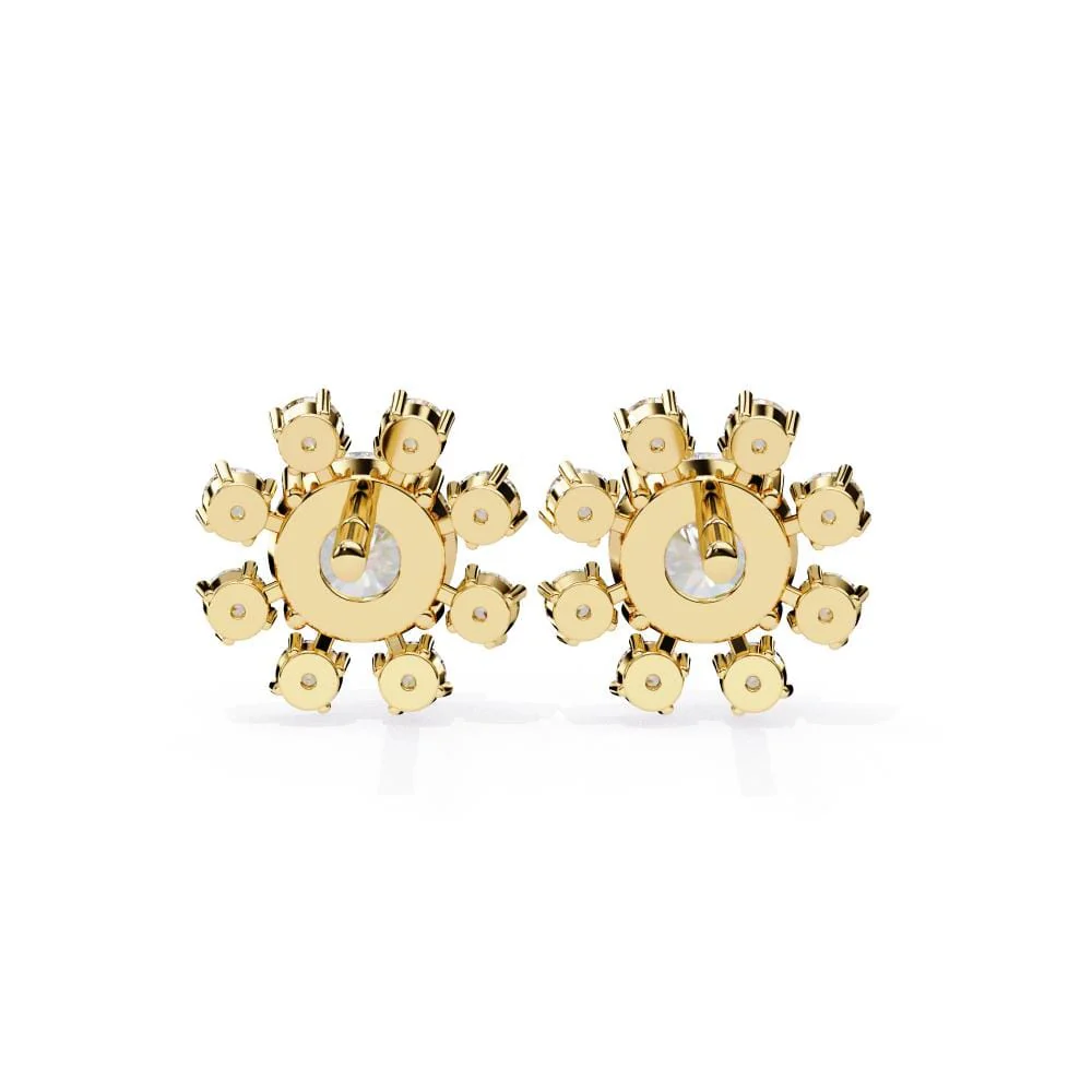 Round Stud Earrings - Image 7