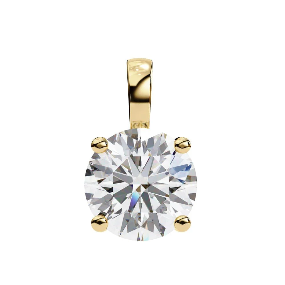 Round Vintage Style Pendant with Chain - Image 3