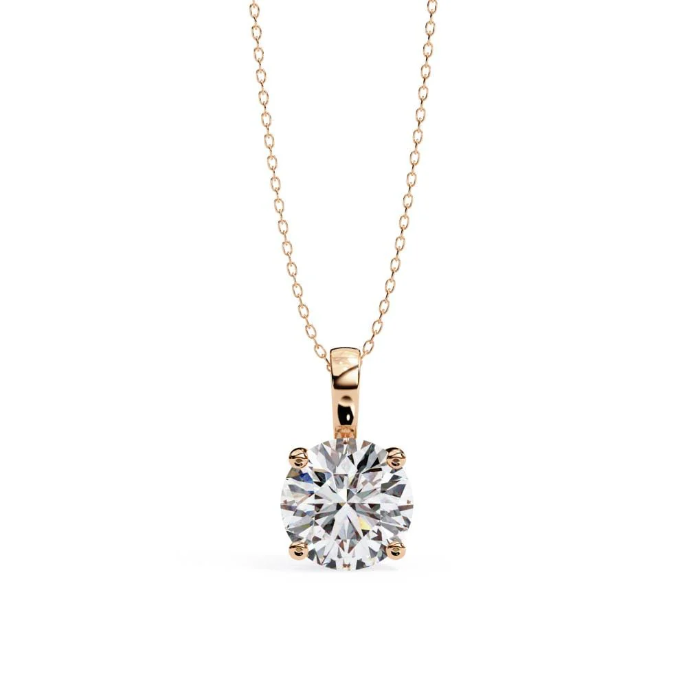 Round Vintage Style Pendant with Chain - Image 8