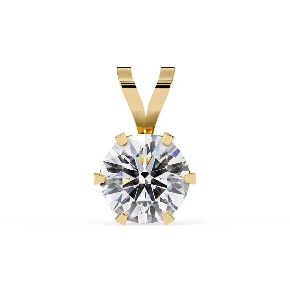 Single Diamond Necklace - Image 5