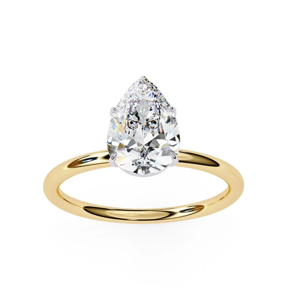 Teardrop Engagement Ring - Image 5