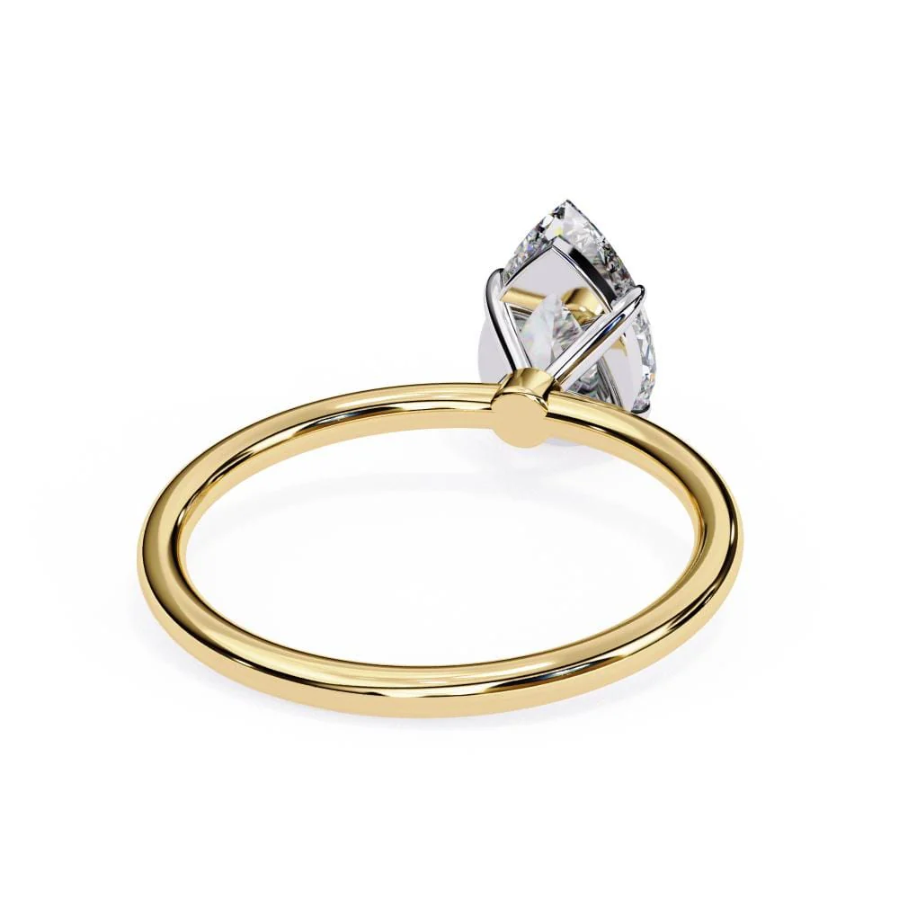 Teardrop Engagement Ring - Image 6