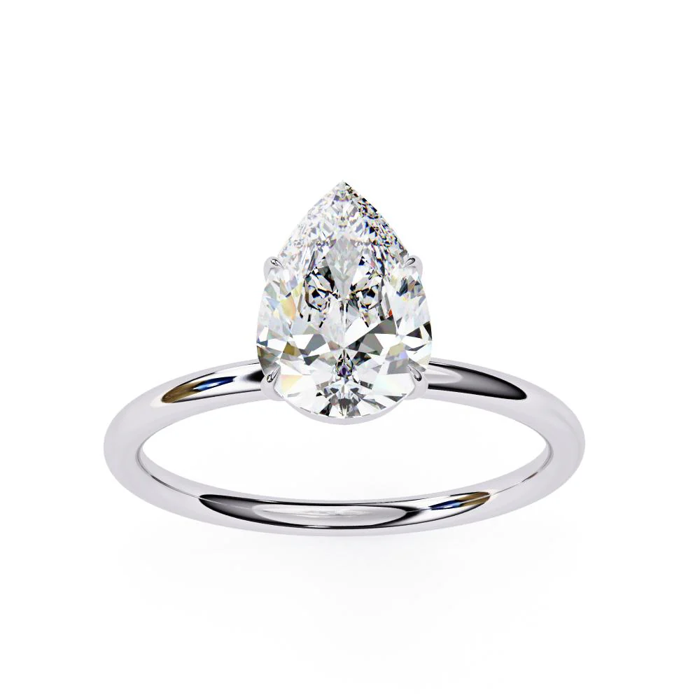 Teardrop Engagement Ring - Image 8