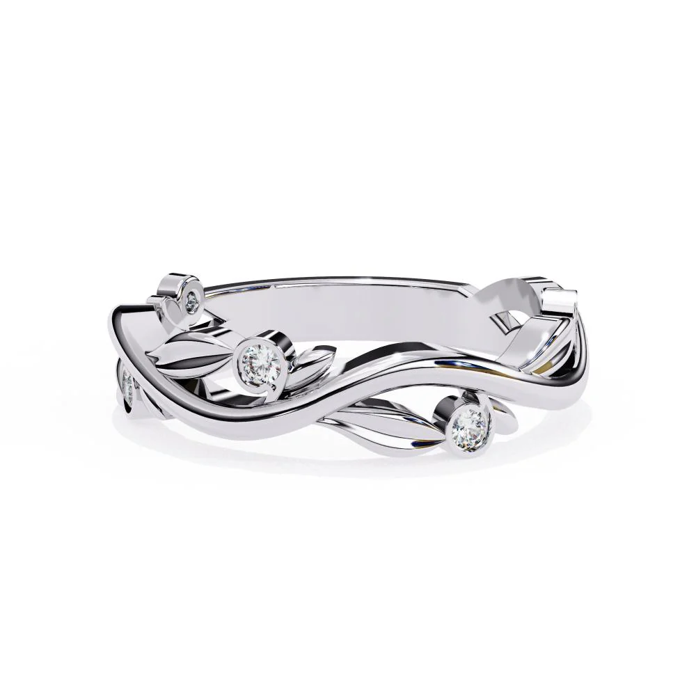 Unique Stackable Wedding Band - Image 3