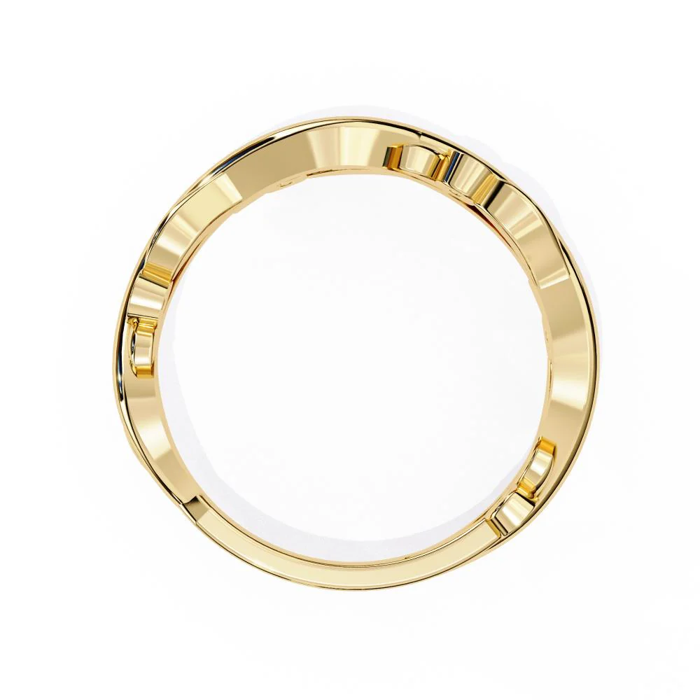 Unique Stackable Wedding Band - Image 7