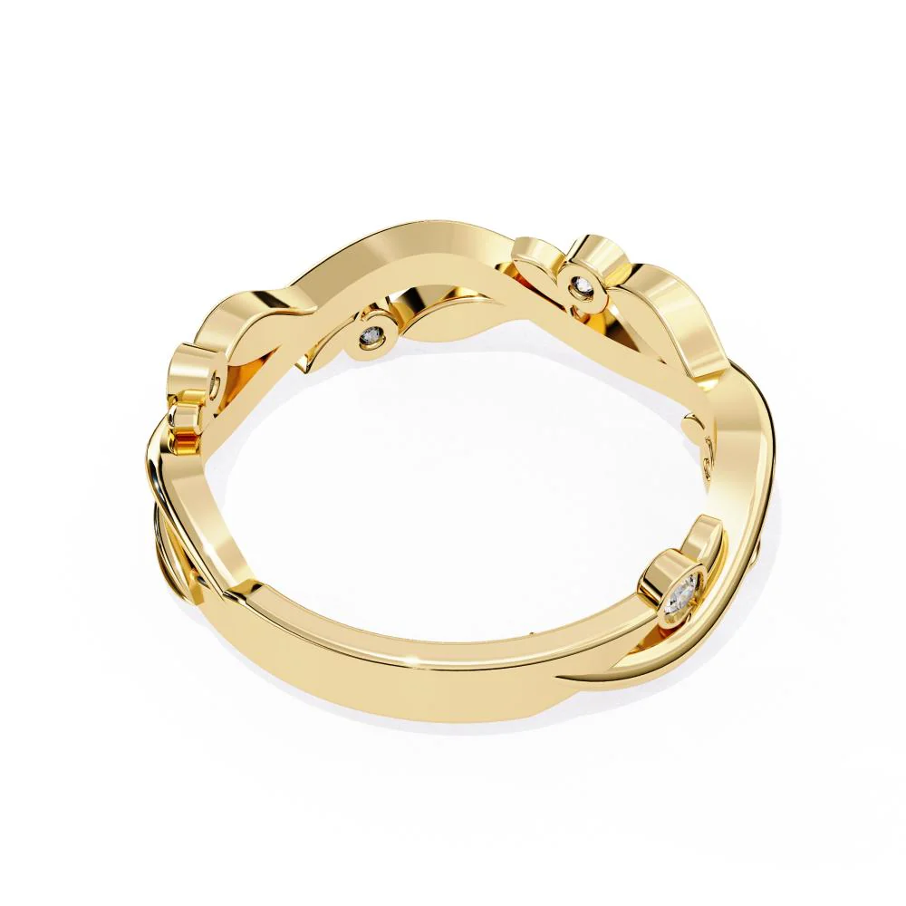 Unique Stackable Wedding Band - Image 8